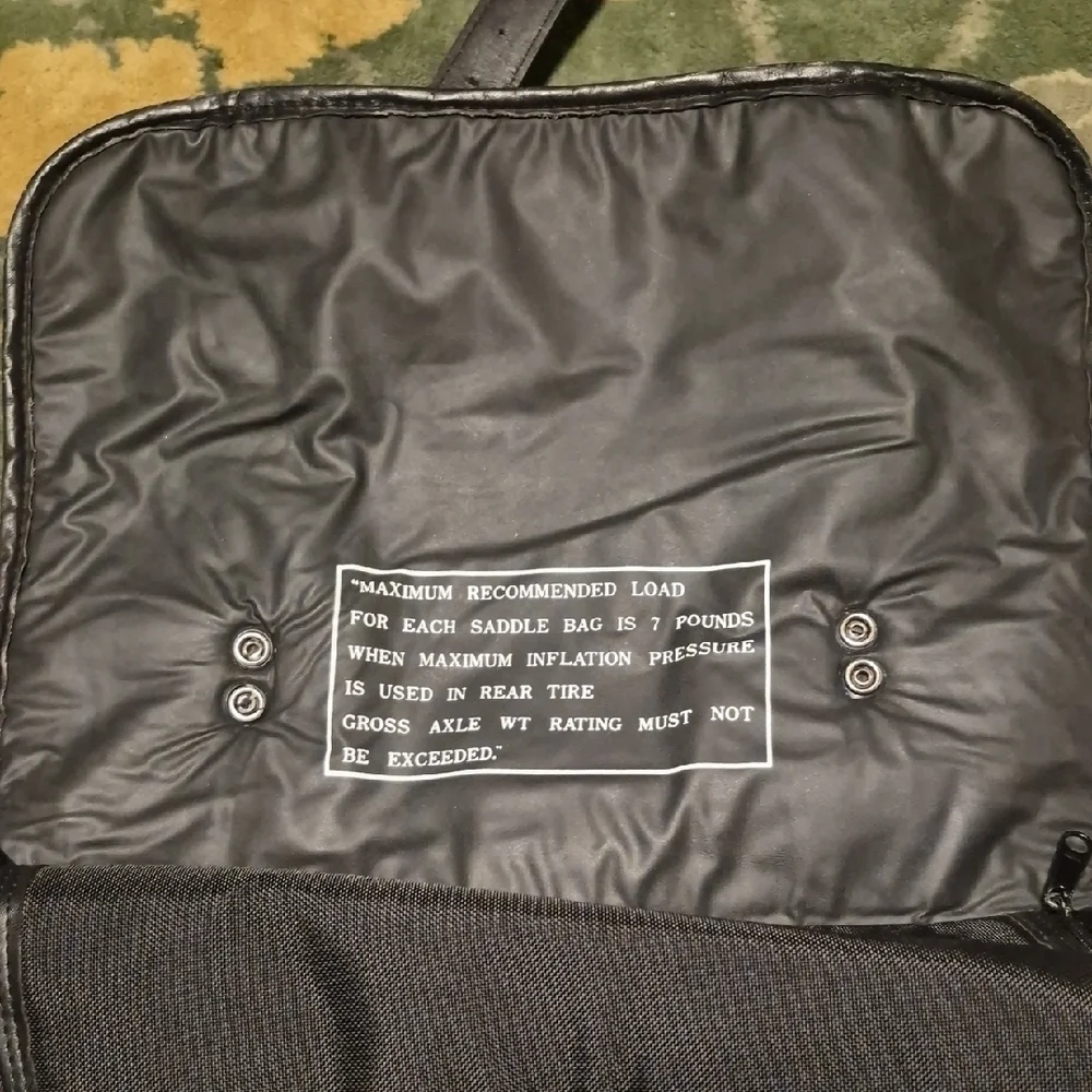 Harley-Davidson Black Messenger Satchel with Strap Accents